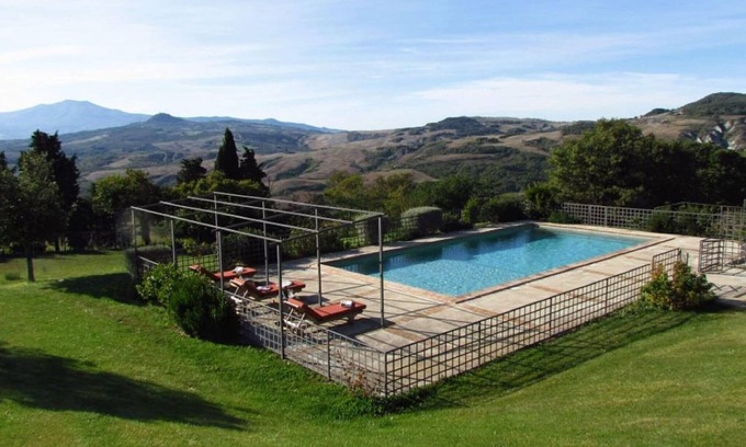 San Casciano dei Bagni Casa | Serena casa de vacaciones en San Casciano dei Bagni con jardín