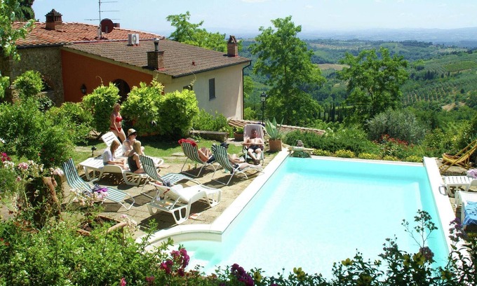 Magliano Casa | Espaciosa casa de vacaciones en Tavarnelle Val di Pesa con piscina