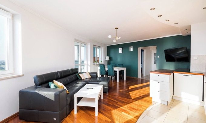 Warsaw Apartamento | Bemowo Narwik Malachite Apartment