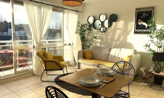 Benodet Apartamento | Bénodet, charming apartment 4 persons, beach and restaurant on foot