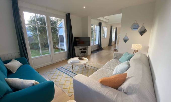 Benodet Casa | Bénodet, quiet, beautiful and large 3 stars house with enclosed garden