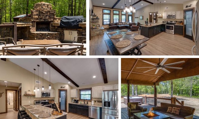 Pickens Casa | Bent Tree Cabin, on Private 12.5 Acres + Hot Tub