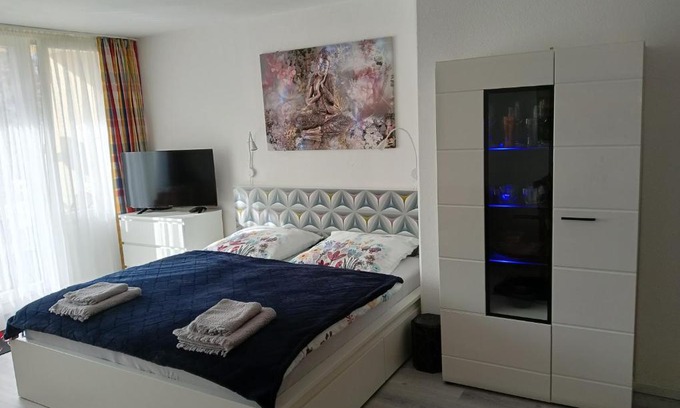 Sankt Englmar Apartamento | Berghof Studio Haus Rachel mit Pool