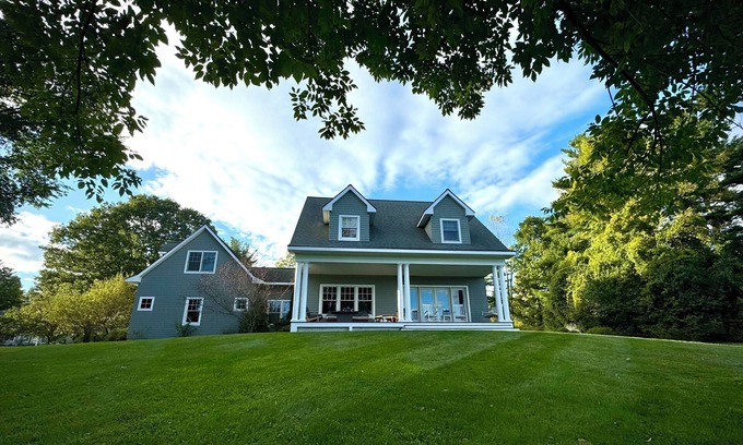 Great Barrington Casa | Berkshires Retreat with Fall Foliage, Views & Cozy Fireplace Near Town.