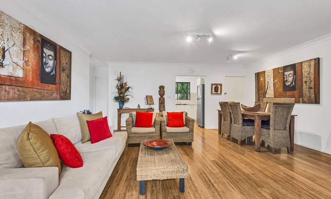Byron Bay Apartamento | BYRON BAY: APARTAMENTO BESAKIH Central Byron