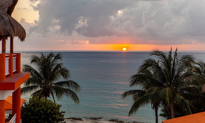 Cozumel Condominio | ATICO FRENTE AL MAR CONDOMINIO CON TERRAZA PRIVADA EN LA AZOTEA !!!