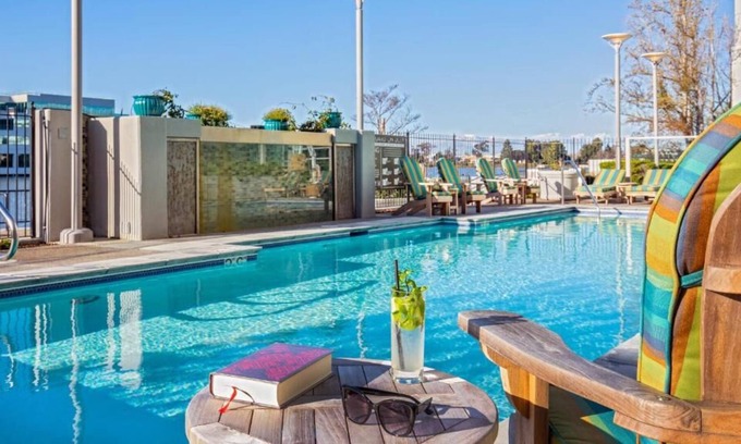 Redwood Shores Casa | Best Place to Unwind! Swimming Pool, Lagoon and Mountain View, Pet-friendly!