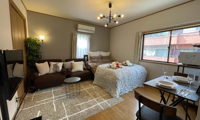 Honmachi Apartamento | Best Shinjuku Modern Full-furnished Apartment1 ONLY 2min to Shinjuku by Train