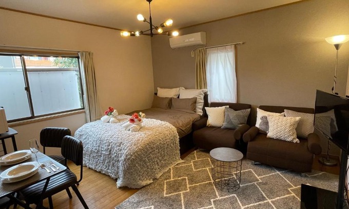 Honmachi Apartamento | Best Shinjuku Modern Full-furnished Apartment2 ONLY 2min to Shinjuku by Train