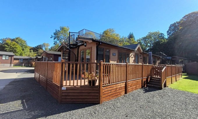 Troutbeck Bridge Cabina | Betteridge View Lodge - a holiday lodge that sleeps 6 guests in 3 bedrooms