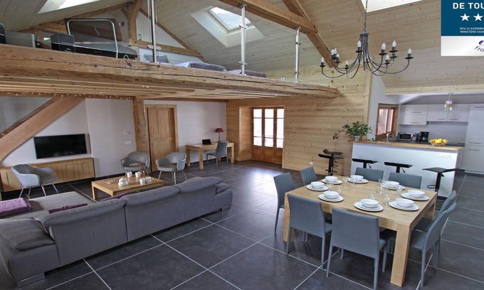 Faverges-Seythenex Apartamento | ENTRE EL LAGO Y LAS MONTAÑAS: La Belle Etoile - Alquiler ★★★★ cerca del lago de Annecy