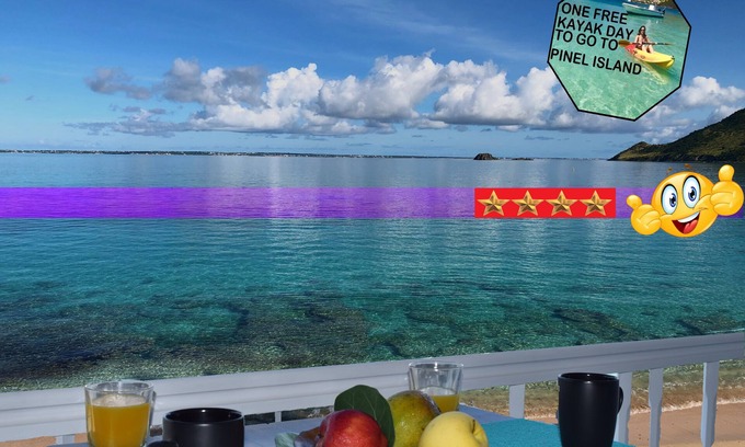 Grand Case Apartamento | 💖💖💖 beyondsea 1✨ right on the beach