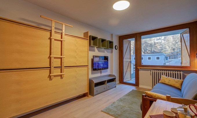 Sauze d'Oulx Apartamento | Bianca's Studio 500m From Ski, Sauze d'Oulx, Italy