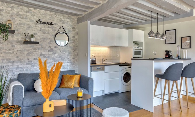 Quartier Vieux Marche-Cathedrale Apartamento | Bienvenue au Solenne votre pied-à-terre de charme au cœur de Rouen