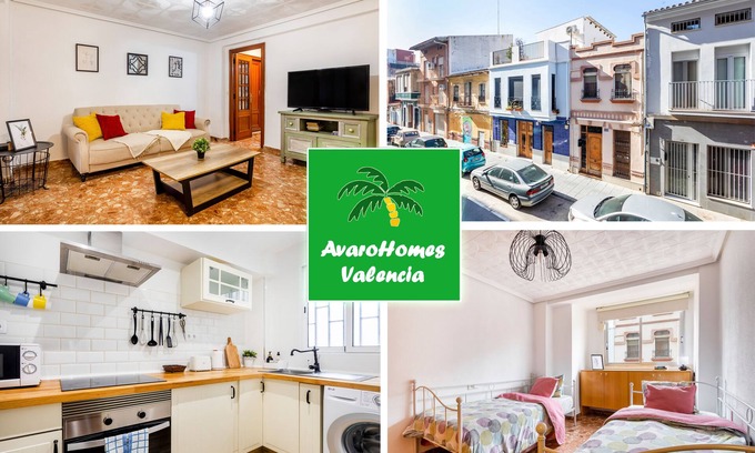 El Cabanyal Apartamento | Big and authentic flat in Valencia near beach