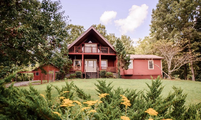 Helenwood Casa | Big Brimstone Cabin W/ Mountain Views for Miles