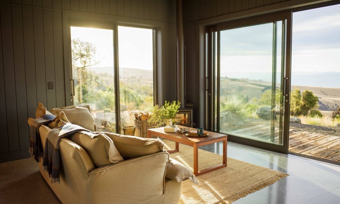 Okains Bay Cabina | Big Hill Luxury Retreat