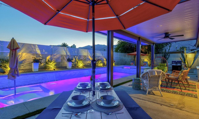 Palm Springs Casa | New Pool at Big Splash in South Palm Springs!
