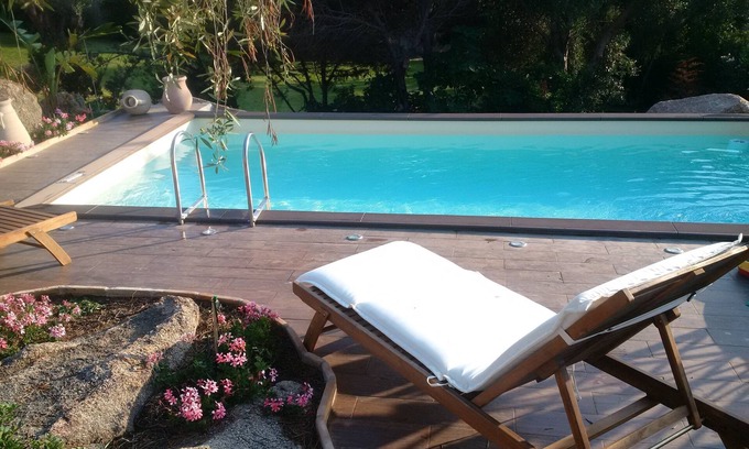 San Stefano Villa | Villa grande, piscina climatizada y gran jardín - 100 metros por el mar
