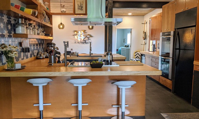 Hood River Casa | Bicicleta amigable, casa transitable en las alturas