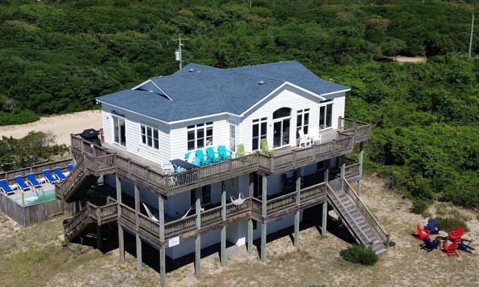Carova Beach Casa | * JUNIO reducido 25% * 6BR ENORME * Piscina privada * jacuzzi * SCREAMIN DEAL @ SCREAMIN 'MIMI