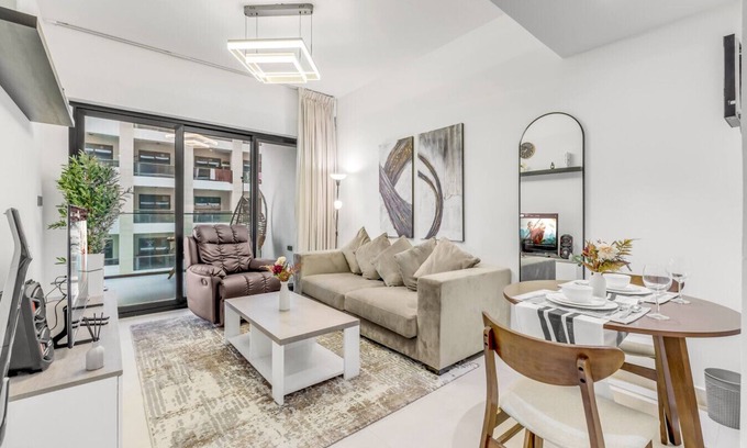 Jadaf Apartamento | Binghatti 1-Bedroom Dream Stay