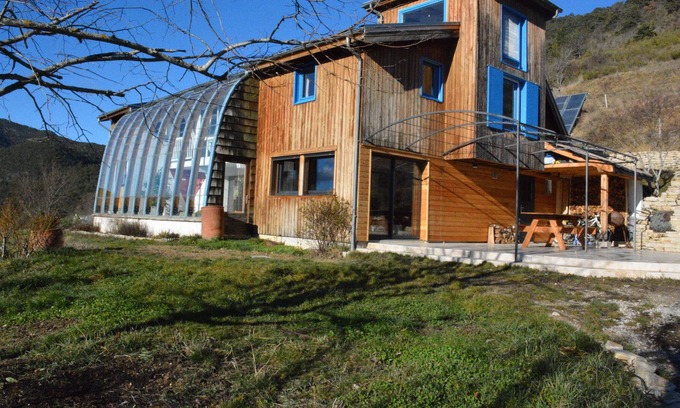 Vacheres-en-Quint Casa | Bioclimatic house between Vercors and the Drôme valley