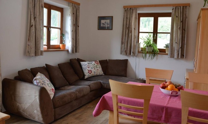 Werfenweng Otro | Bird apartment/1 bedroom/shower, toilet - organic farm Vorderfromm