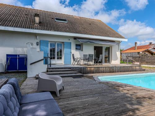 Biscarrosse Casa | Biscarrosse: Maison 5 chambres avec piscine privée - FR-1-521-258