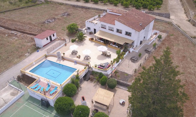 Palma de Gandia Villa | Villa tranquilo, paraíso en el valle de naranjos cerca de la ciudad y la playa