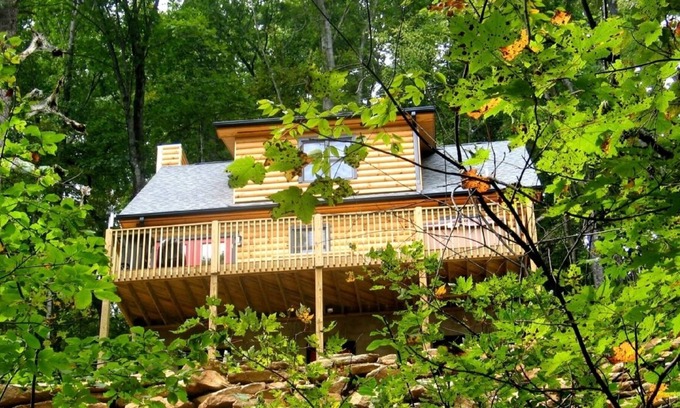 Skyland Cabina | Black 'Beary' Cabin, un increíble refugio de vacaciones