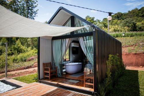 Tres Coroas Chalet De Esquí | Black Cabana