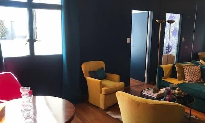 Retiro Apartamento | Bleu Fonce I Cozy 1 Bed Apart in Recoleta