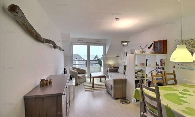 Le Crotoy Apartamento | BLEURIVAGE 34, Beautiful apartment with sea view