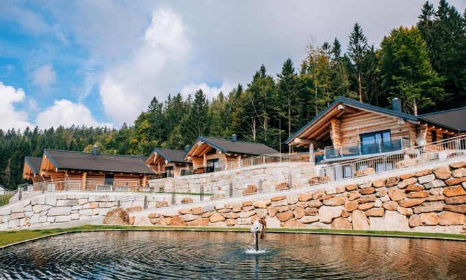 Schwarzenberg am Boehmerwald Chalet De Esquí | Blockhausen Luxus Chalets