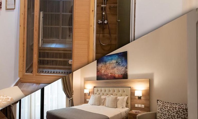 Athens Apartamento | Blue Ark Lavish Sauna Suite