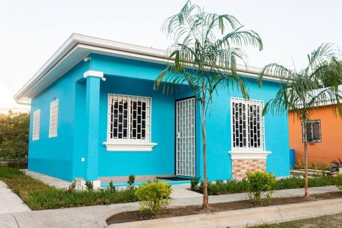 Tela Casa | Blue Casita en Tela