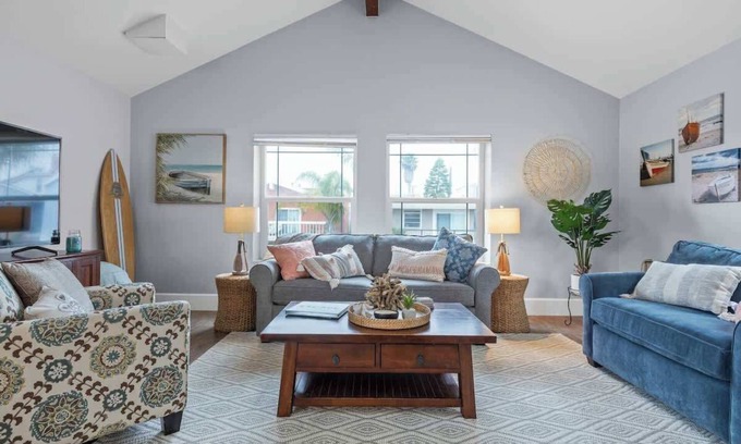 Silver Strand Casa | Blue Crush with SUP, Rooftop Deck & Firepit