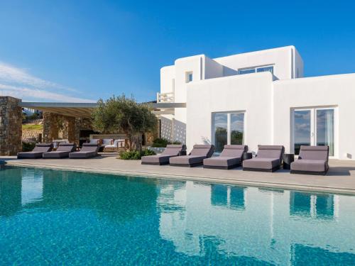 Kalafatis Villa | Blue Eye Grand Villa Mykonos