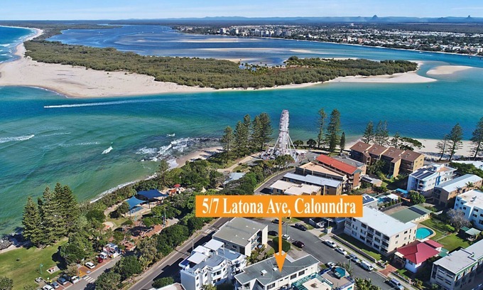 Caloundra Apartamento | Blue Horizon 5/7 Latona Ave, Bulcock Beach