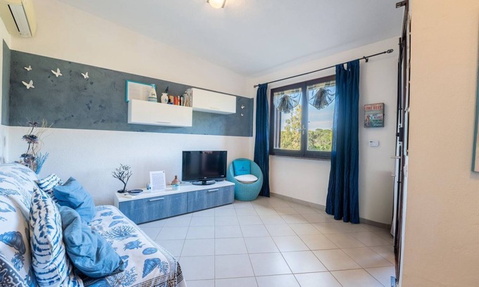 Domus de Maria Apartamento | Blue House, 300 meters from the beach