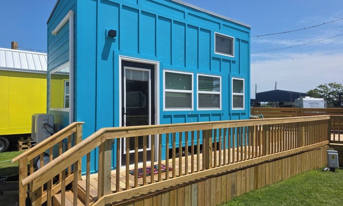 Port Bolivar Casa | Blue Lagoon beach tiny homes