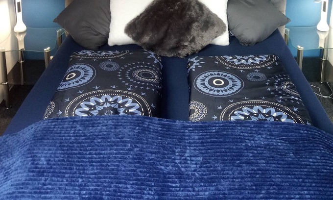 Germersheim Apartamento | Blue Oasis apartment, live - dream - feel good with massage chair & Netflix