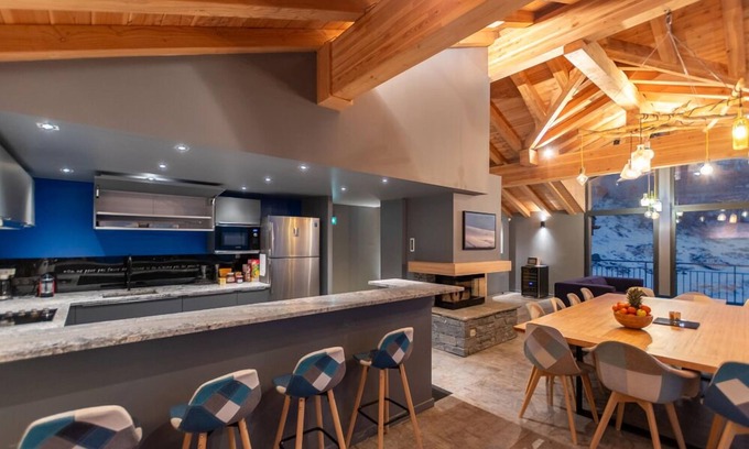 Peisey-Nancroix Chalet De Esquí | Chalet-De Lujo-Baño Privado-Vista a la Montana