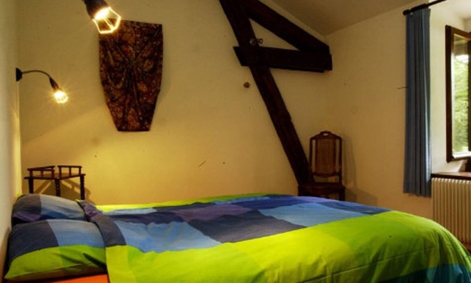 Vertolaye Casa | habitación azul, Toscana de Auvernia