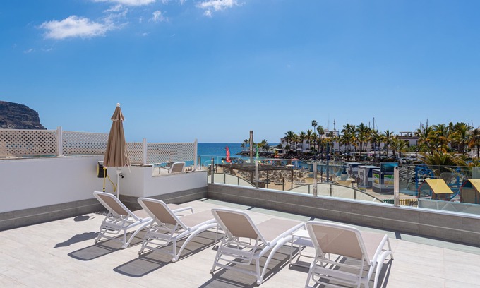 Playa de Mogan Chalet De Esquí | Blue Sea II - vistas al mar con terraza privada