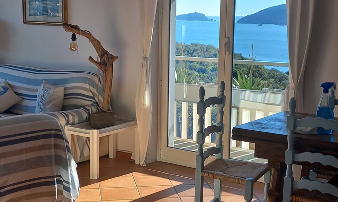San Terenzo Casa | Blue view, blue bay, lerici