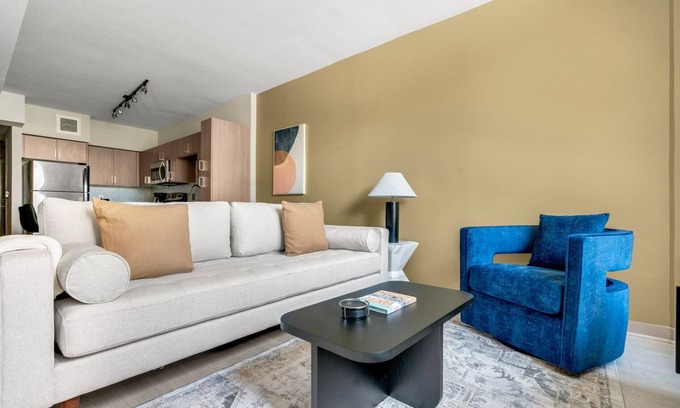 Crystal City Apartamento | Blueground | Crystal City, rooftop, nr Pentagon