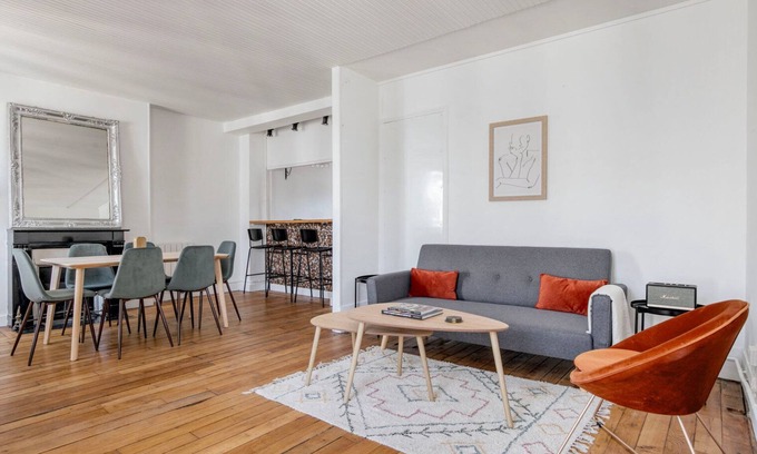 Jardin des plantes Apartamento | Blueground | Jardin des Plantes, nr open markets