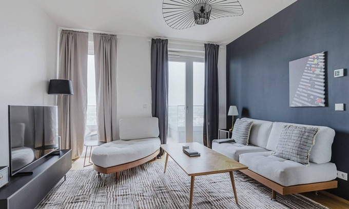 Erdberg Apartamento | Blueground | Landstraße, pool, gym, sauna & a/c